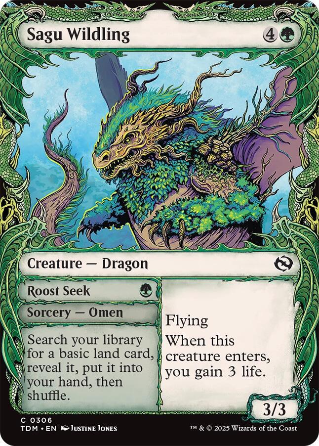 Sagu Wildling (Showcase), Tarkir: Dragonstorm 306