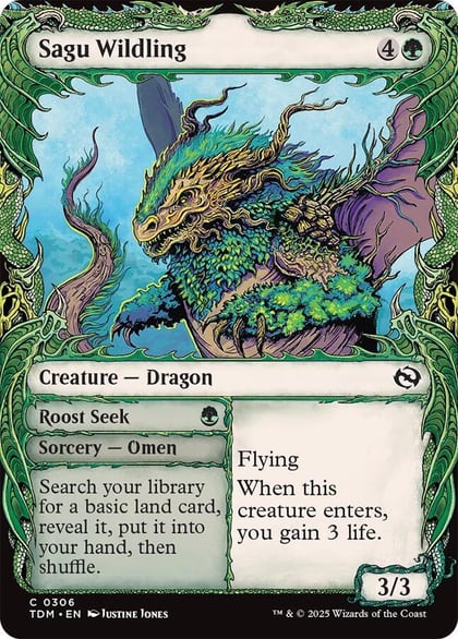 Sagu Wildling (Showcase), Tarkir: Dragonstorm 306