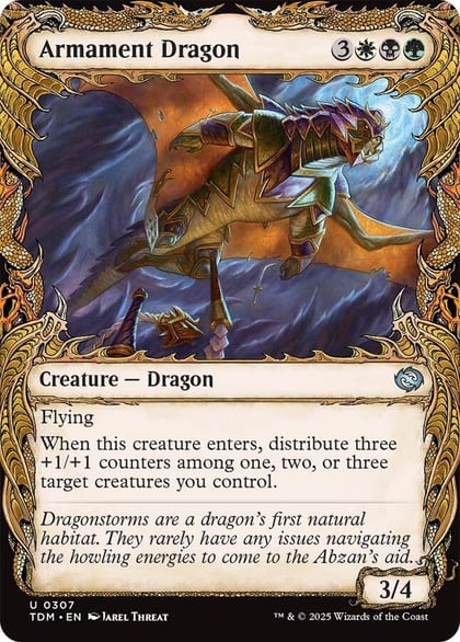 Armament Dragon (Showcase), Tarkir: Dragonstorm 307