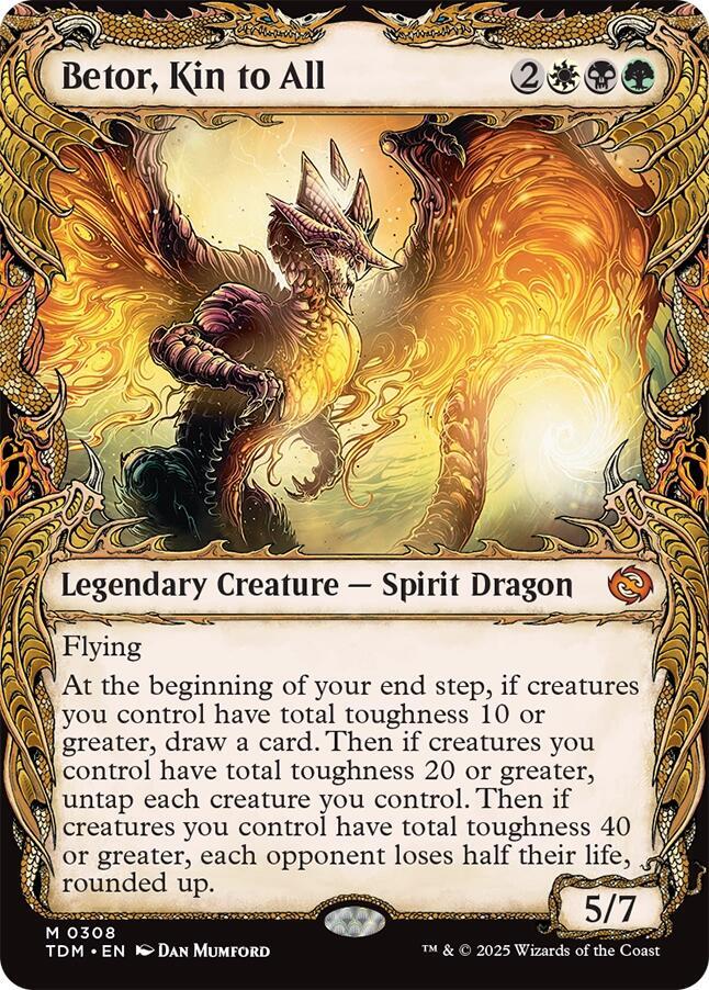 Betor, Kin to All (Showcase), Tarkir: Dragonstorm 308