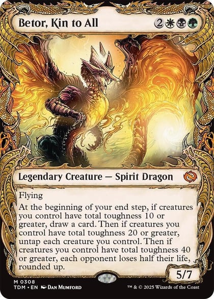 Betor, Kin to All (Showcase), Tarkir: Dragonstorm 308