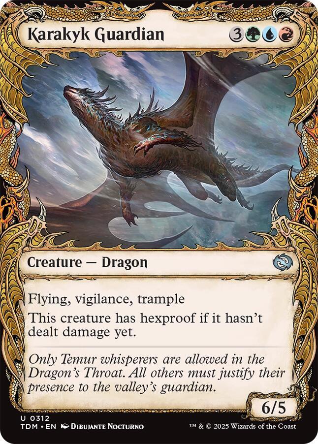 Karakyk Guardian (Showcase), Tarkir: Dragonstorm 312