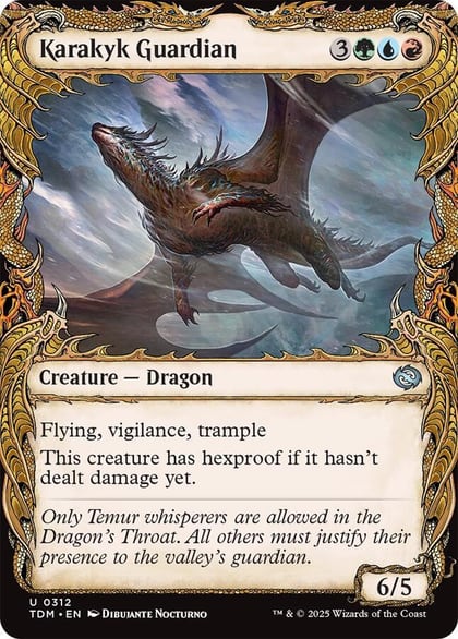Karakyk Guardian (Showcase), Tarkir: Dragonstorm 312