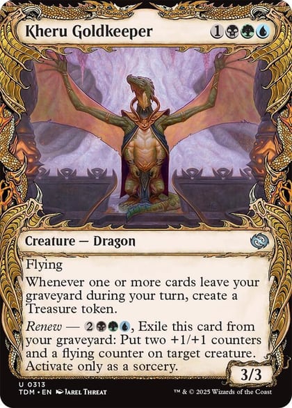 Kheru Goldkeeper (Showcase), Tarkir: Dragonstorm 313