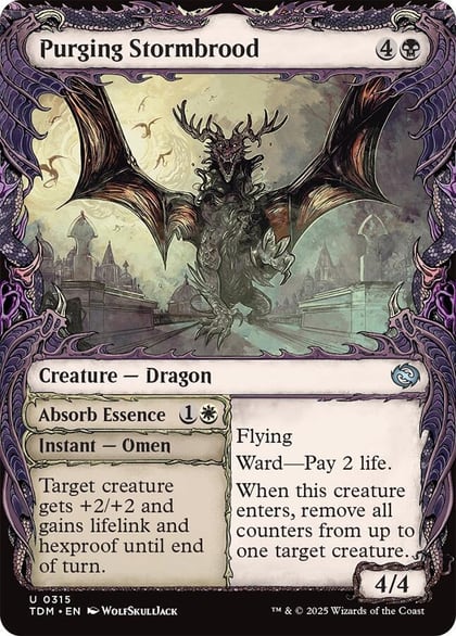 Purging Stormbrood (Showcase), Tarkir: Dragonstorm 315