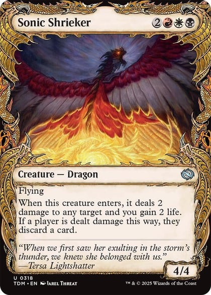 Sonic Shrieker (Showcase), Tarkir: Dragonstorm 318