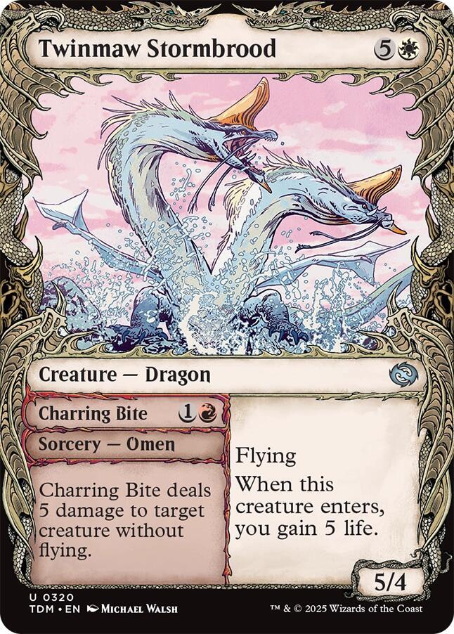 Twinmaw Stormbrood (Showcase), Tarkir: Dragonstorm 320