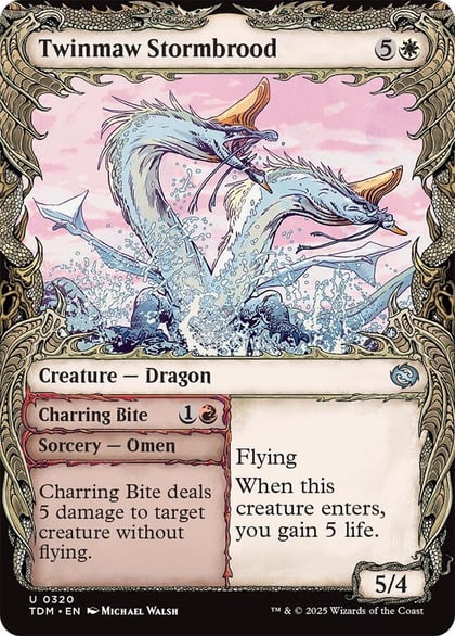 Twinmaw Stormbrood (Showcase), Tarkir: Dragonstorm 320