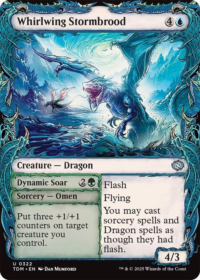 Whirlwing Stormbrood (Showcase), Tarkir: Dragonstorm 322