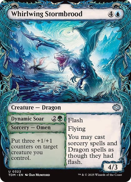 Whirlwing Stormbrood (Showcase), Tarkir: Dragonstorm 322