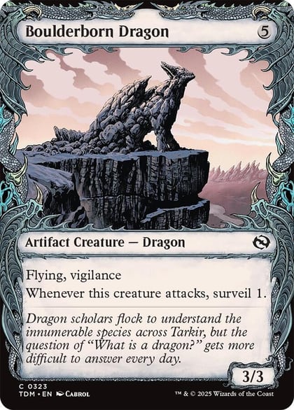 Boulderborn Dragon (Showcase), Tarkir: Dragonstorm 323