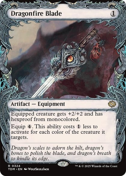 Dragonfire Blade (Showcase), Tarkir: Dragonstorm 324