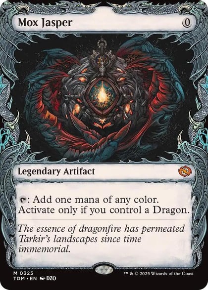 Mox Jasper (Showcase), Tarkir: Dragonstorm 325