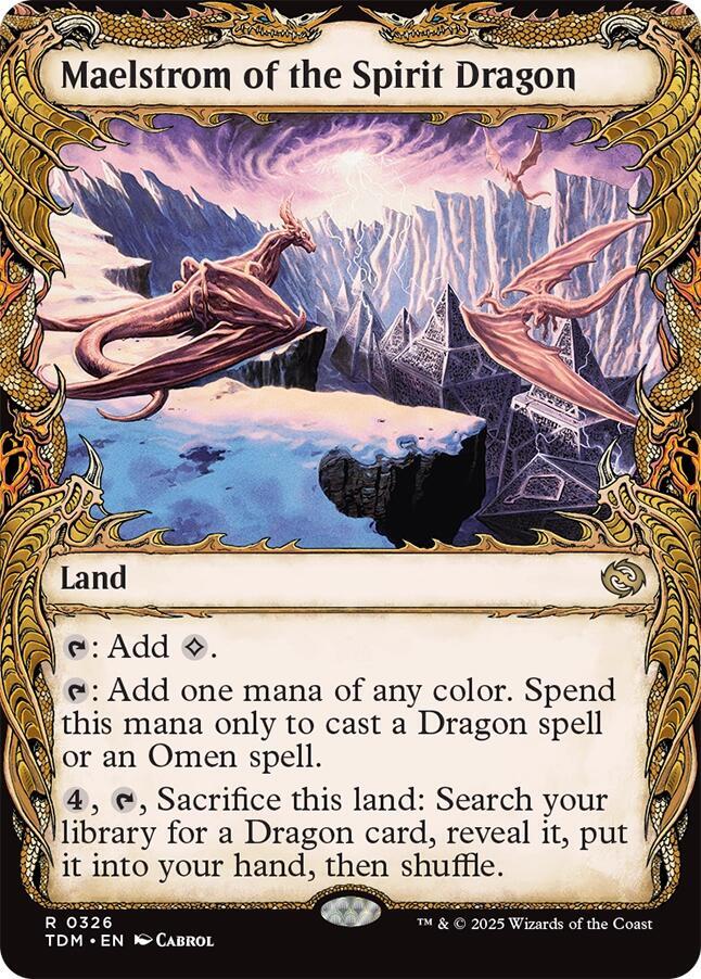 Maelstrom of the Spirit Dragon (Showcase), Tarkir: Dragonstorm 326