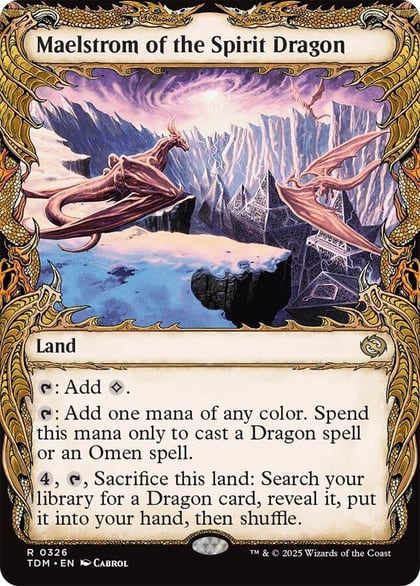 Maelstrom of the Spirit Dragon (Showcase), Tarkir: Dragonstorm 326
