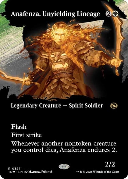 Anafenza, Unyielding Lineage (Borderless), Tarkir: Dragonstorm 327