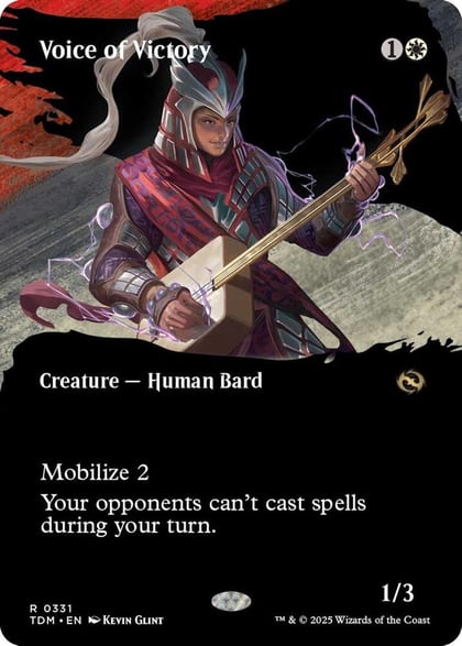 Voice of Victory (Borderless), Tarkir: Dragonstorm 331