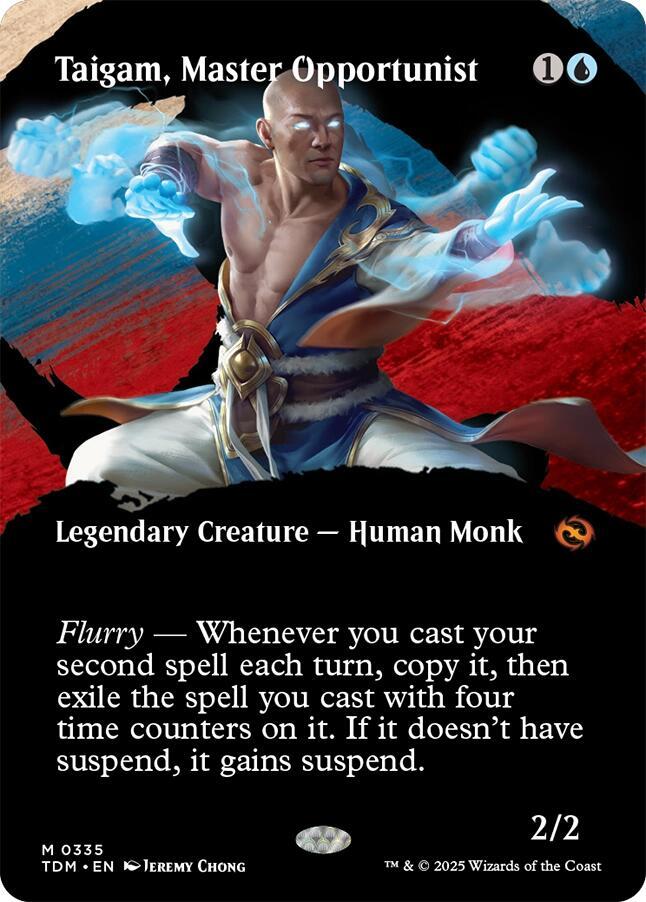 Taigam, Master Opportunist (Borderless), Tarkir: Dragonstorm 335