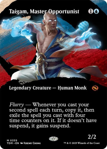 Taigam, Master Opportunist (Borderless), Tarkir: Dragonstorm 335