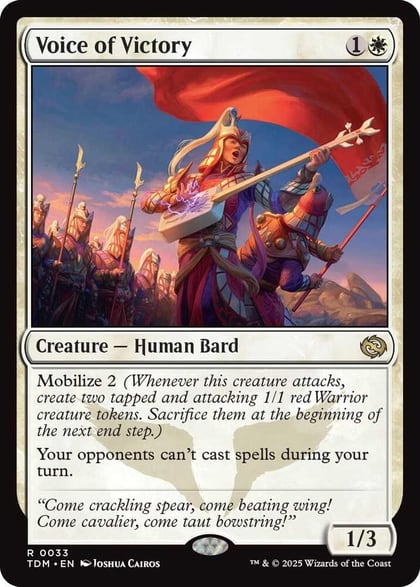 Voice of Victory, Tarkir: Dragonstorm 33