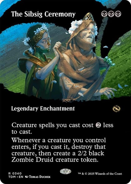 The Sibsig Ceremony (Borderless), Tarkir: Dragonstorm 340