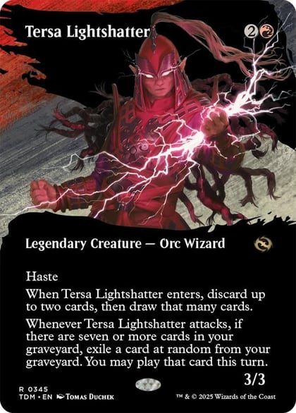 Tersa Lightshatter (Borderless), Tarkir: Dragonstorm 345
