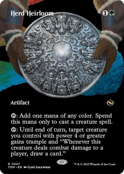 Herd Heirloom (Borderless), Tarkir: Dragonstorm 347
