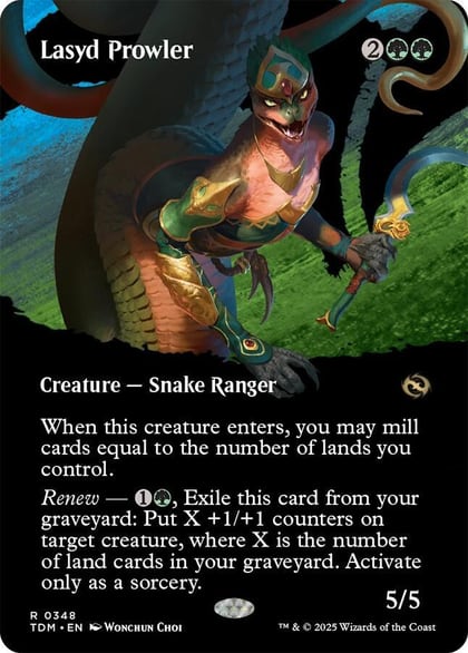 Lasyd Prowler (Borderless), Tarkir: Dragonstorm 348