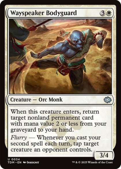 Wayspeaker Bodyguard, Tarkir: Dragonstorm 34