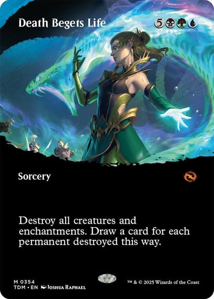 Death Begets Life (Borderless), Tarkir: Dragonstorm 354