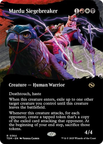 Mardu Siegebreaker (Borderless), Tarkir: Dragonstorm 364