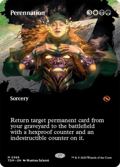 Perennation (Borderless), Tarkir: Dragonstorm 368