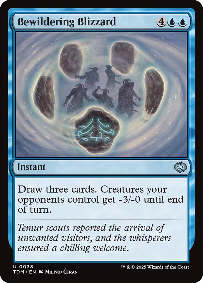 Bewildering Blizzard, Tarkir: Dragonstorm 38