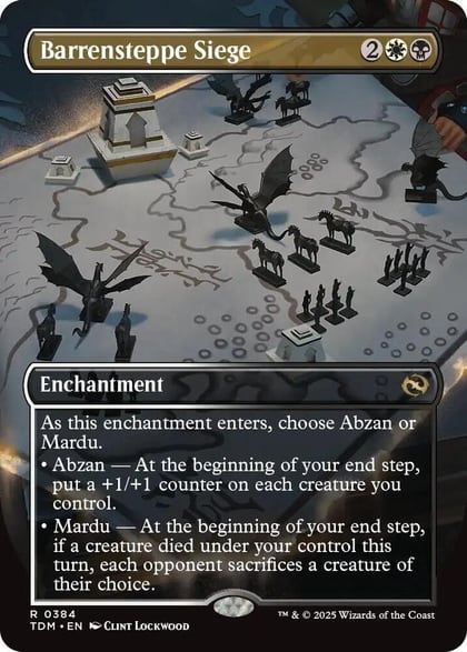 Barrensteppe Siege (Borderless), Tarkir: Dragonstorm 384