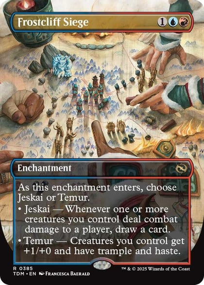 Frostcliff Siege (Borderless), Tarkir: Dragonstorm 385