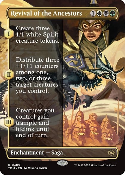 Revival of the Ancestors (Borderless), Tarkir: Dragonstorm 389