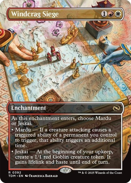 Windcrag Siege (Borderless), Tarkir: Dragonstorm 392