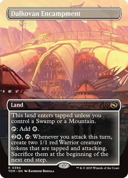 Dalkovan Encampment (Borderless), Tarkir: Dragonstorm 394
