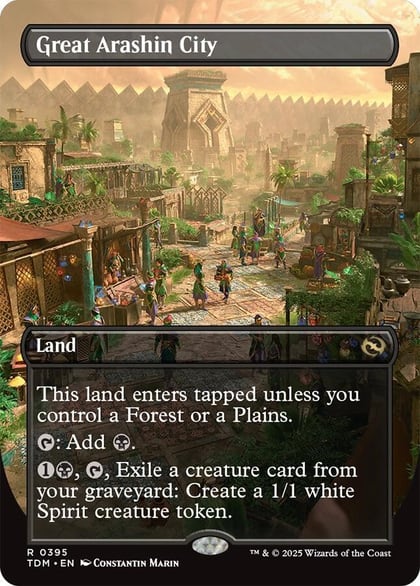 Great Arashin City (Borderless), Tarkir: Dragonstorm 395