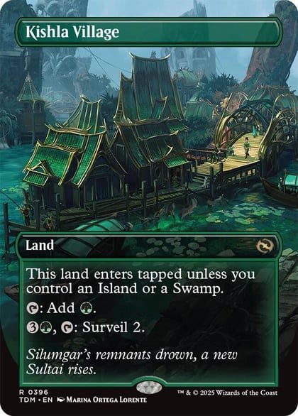 Kishla Village (Borderless), Tarkir: Dragonstorm 396