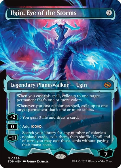 Ugin, Eye of the Storms (Showcase), Tarkir: Dragonstorm 399