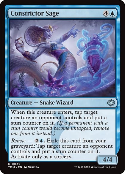 Constrictor Sage, Tarkir: Dragonstorm 39