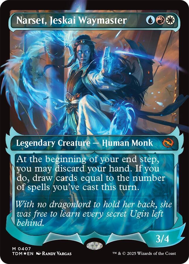 Narset, Jeskai Waymaster (Showcase), Tarkir: Dragonstorm 407