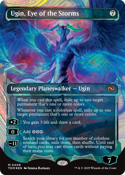 Ugin, Eye of the Storms (Showcase) (Halo Foil), Tarkir: Dragonstorm 409