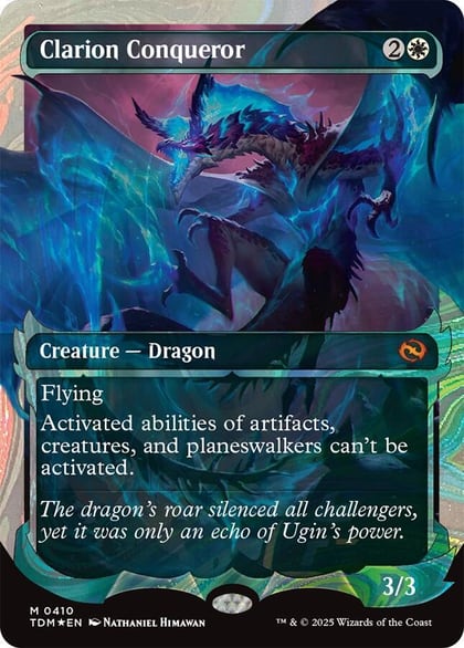 Clarion Conqueror (Showcase) (Halo Foil), Tarkir: Dragonstorm 410