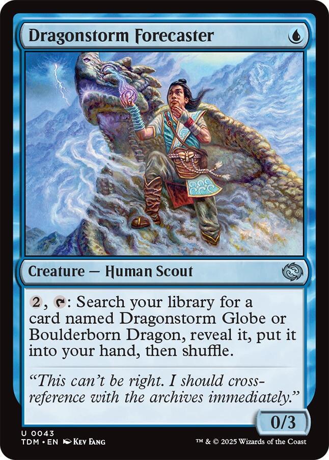 Dragonstorm Forecaster, Tarkir: Dragonstorm 43