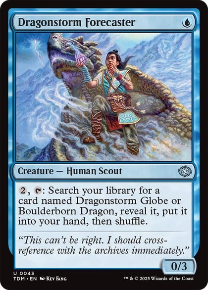 Dragonstorm Forecaster, Tarkir: Dragonstorm 43