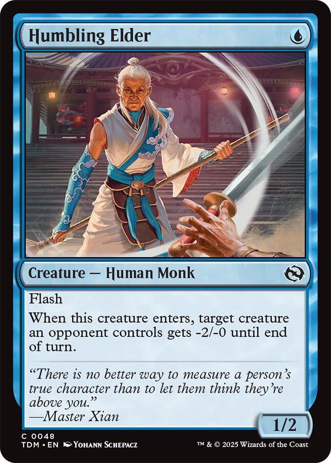 Humbling Elder, Tarkir: Dragonstorm 48