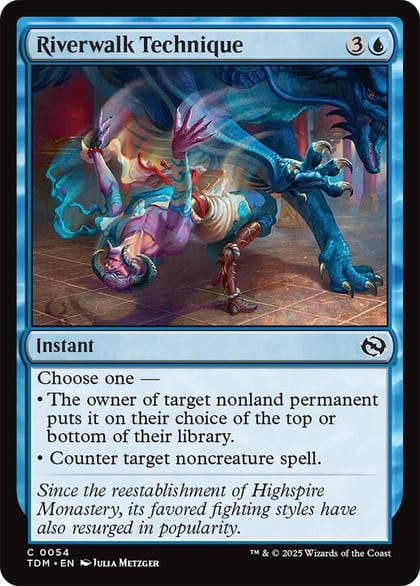 Riverwalk Technique, Tarkir: Dragonstorm 54