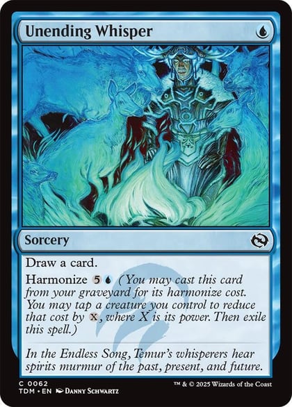 Unending Whisper, Tarkir: Dragonstorm 62
